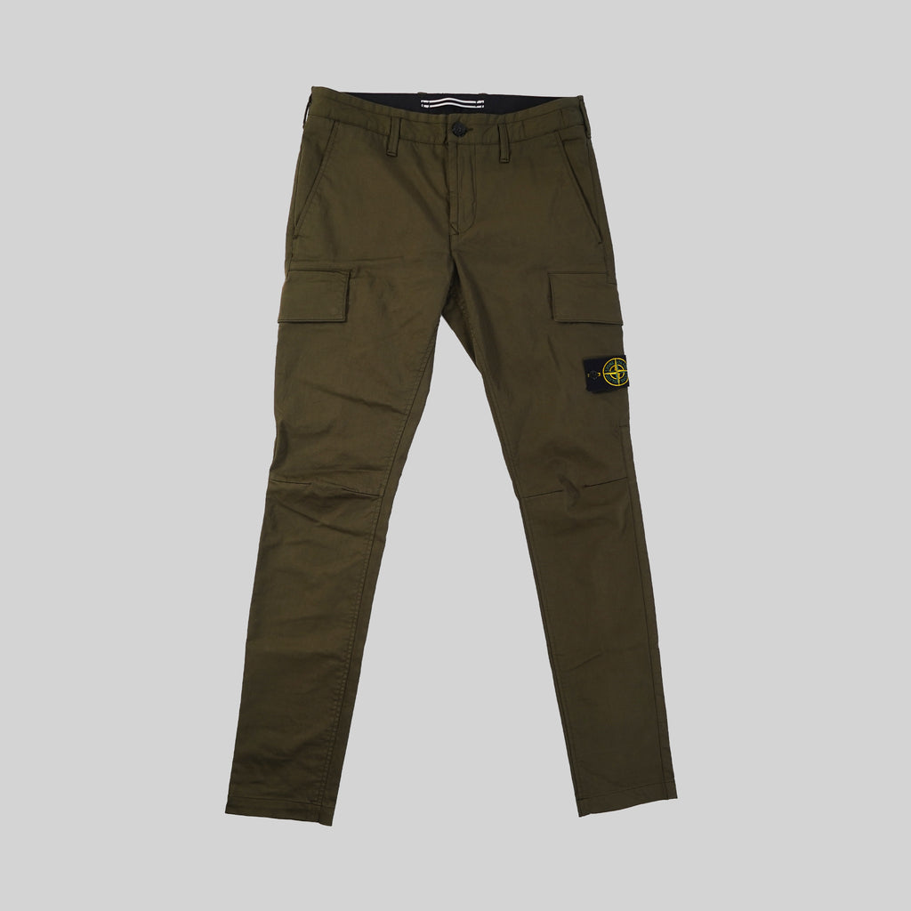Stone Island Olive Green Cargo Pants