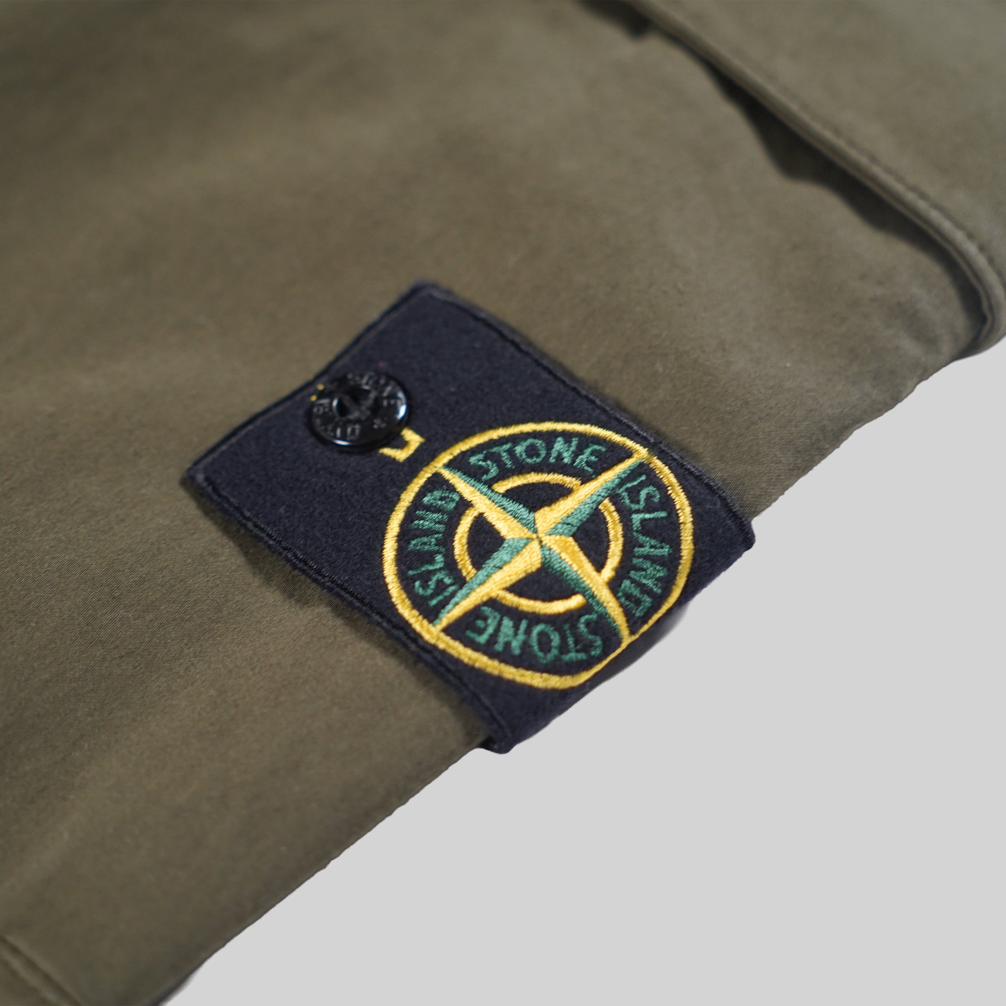 Stone Island Olive Green Cargo Pants