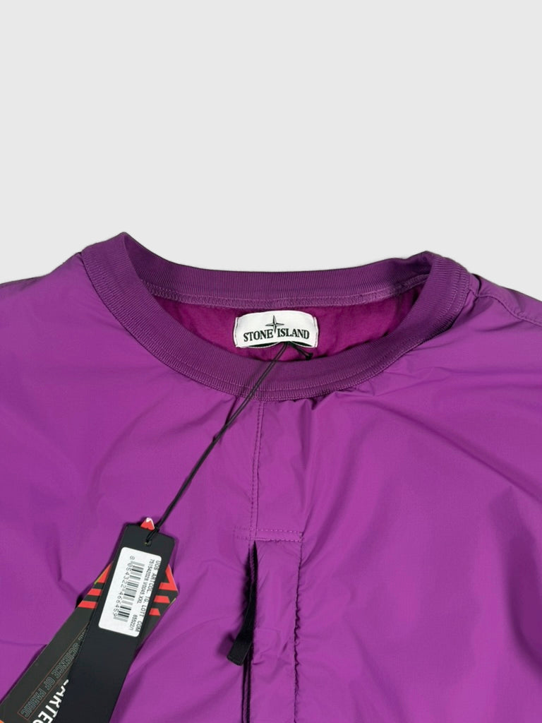 Stone Island Comfort Tech Polartec Alpha Jacket Purple Size XXL - detail view
