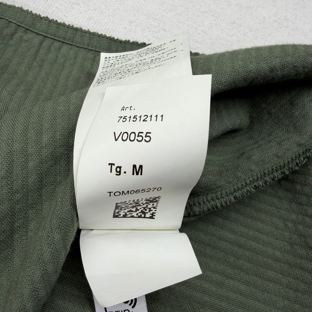 Stone Island Corduroy Overshirt Olive Green Size Medium - photo 10 view