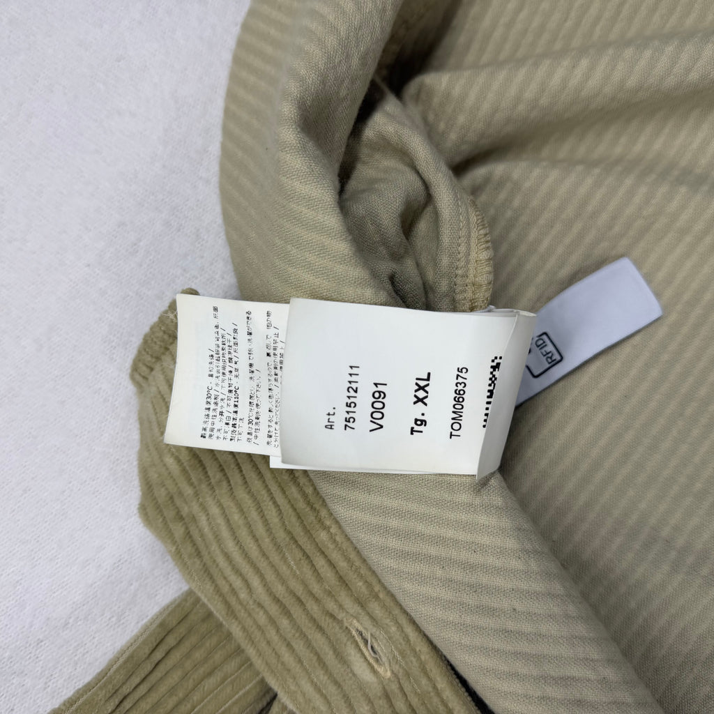 Stone Island Corduroy Overshirt Sage Size XXL - photo 13 view