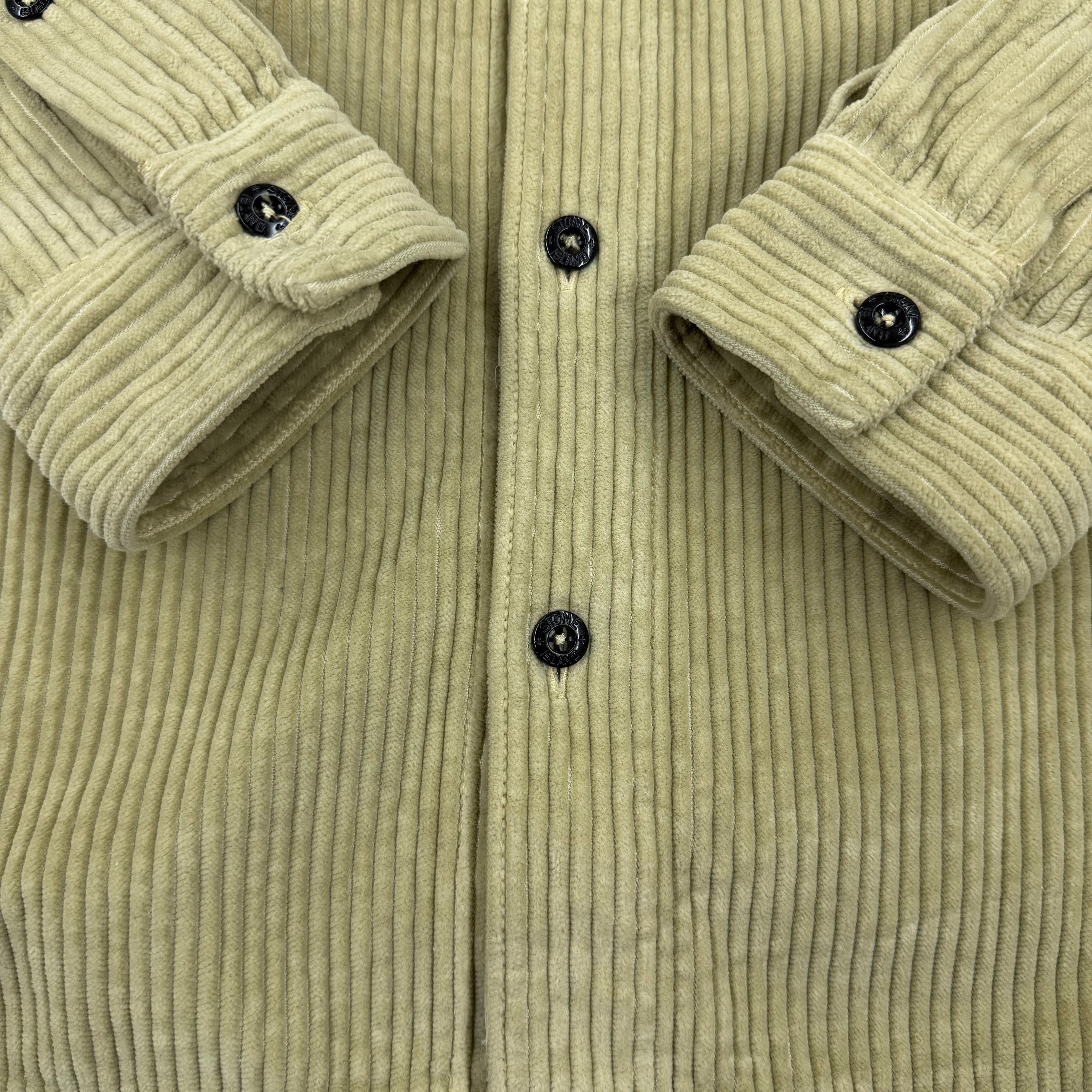 Stone Island Corduroy Overshirt Sage Size XXL - photo 9 view