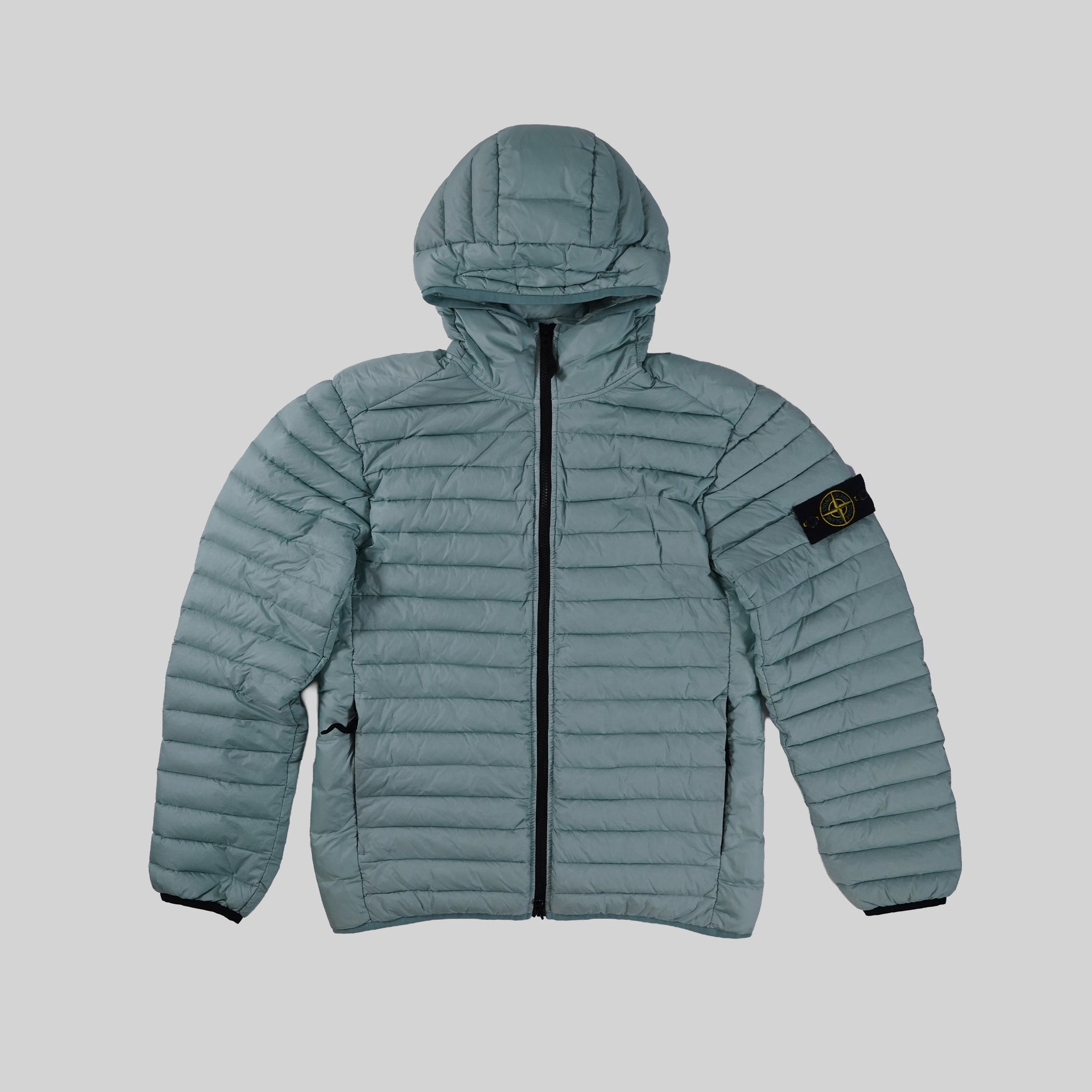 Stone Island Sky Blue Woven Chambers R-Nylon Down-TC Jacket