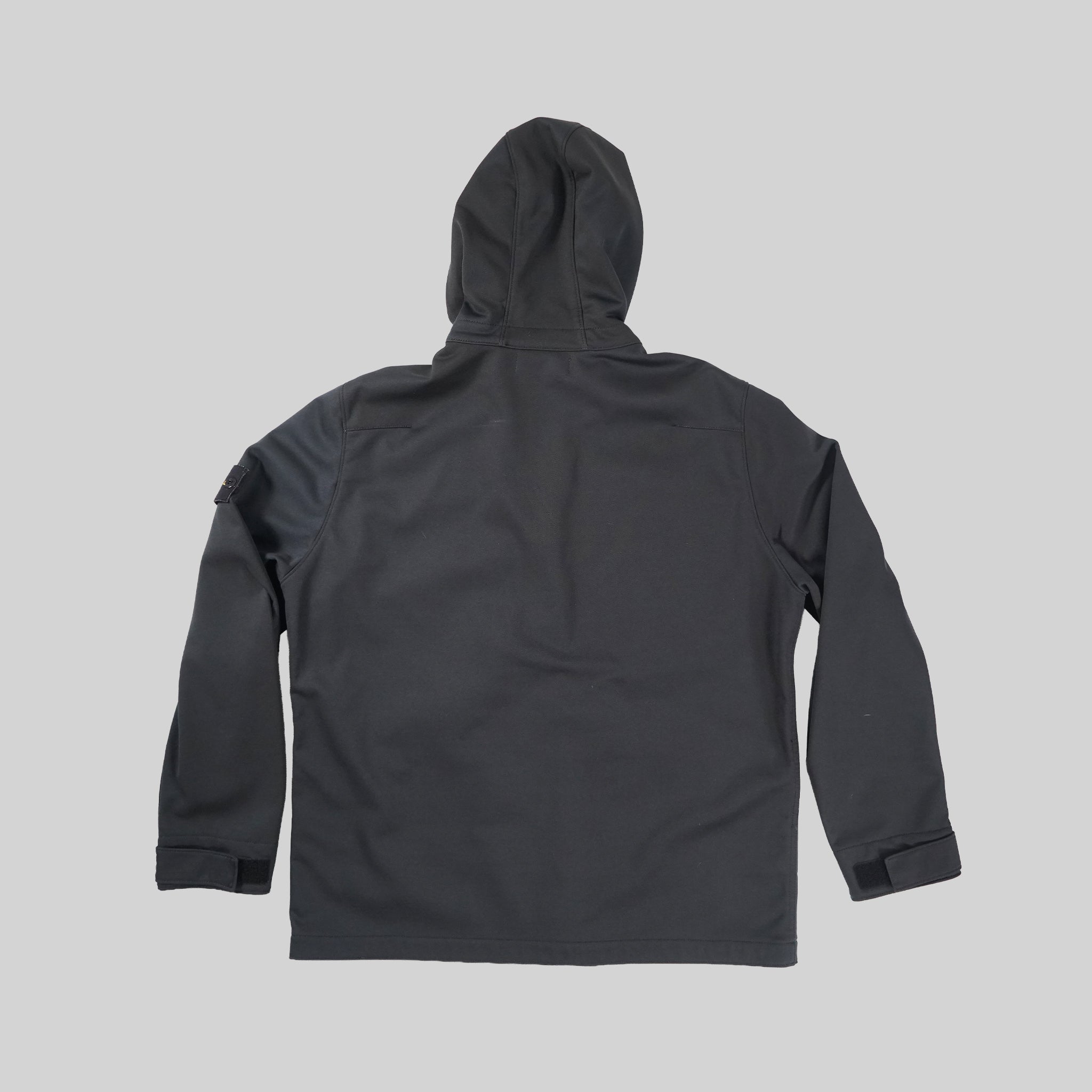 Stone Island Navy Soft Shell-R Terry Jacket