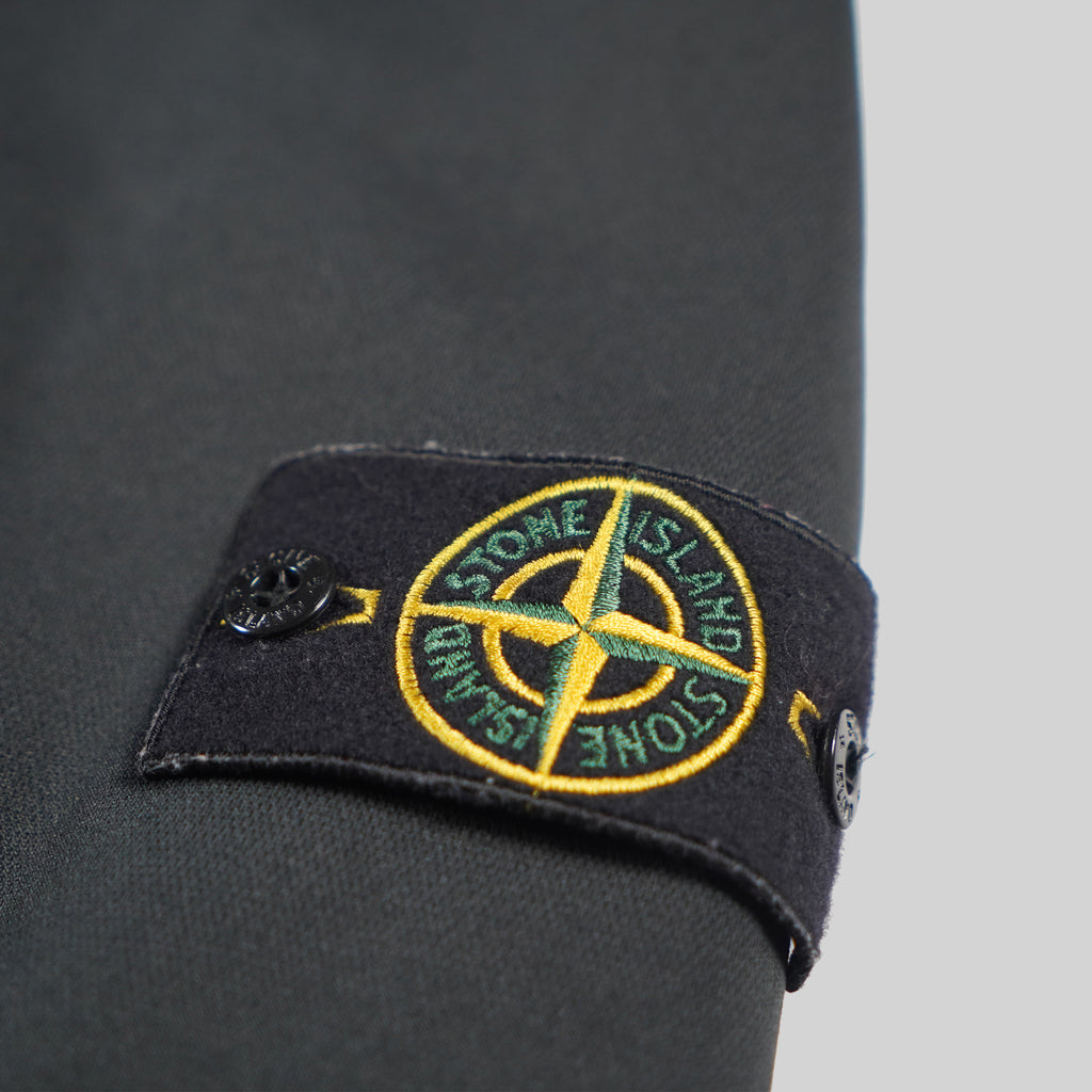 Stone Island Navy Soft Shell-R Terry Jacket