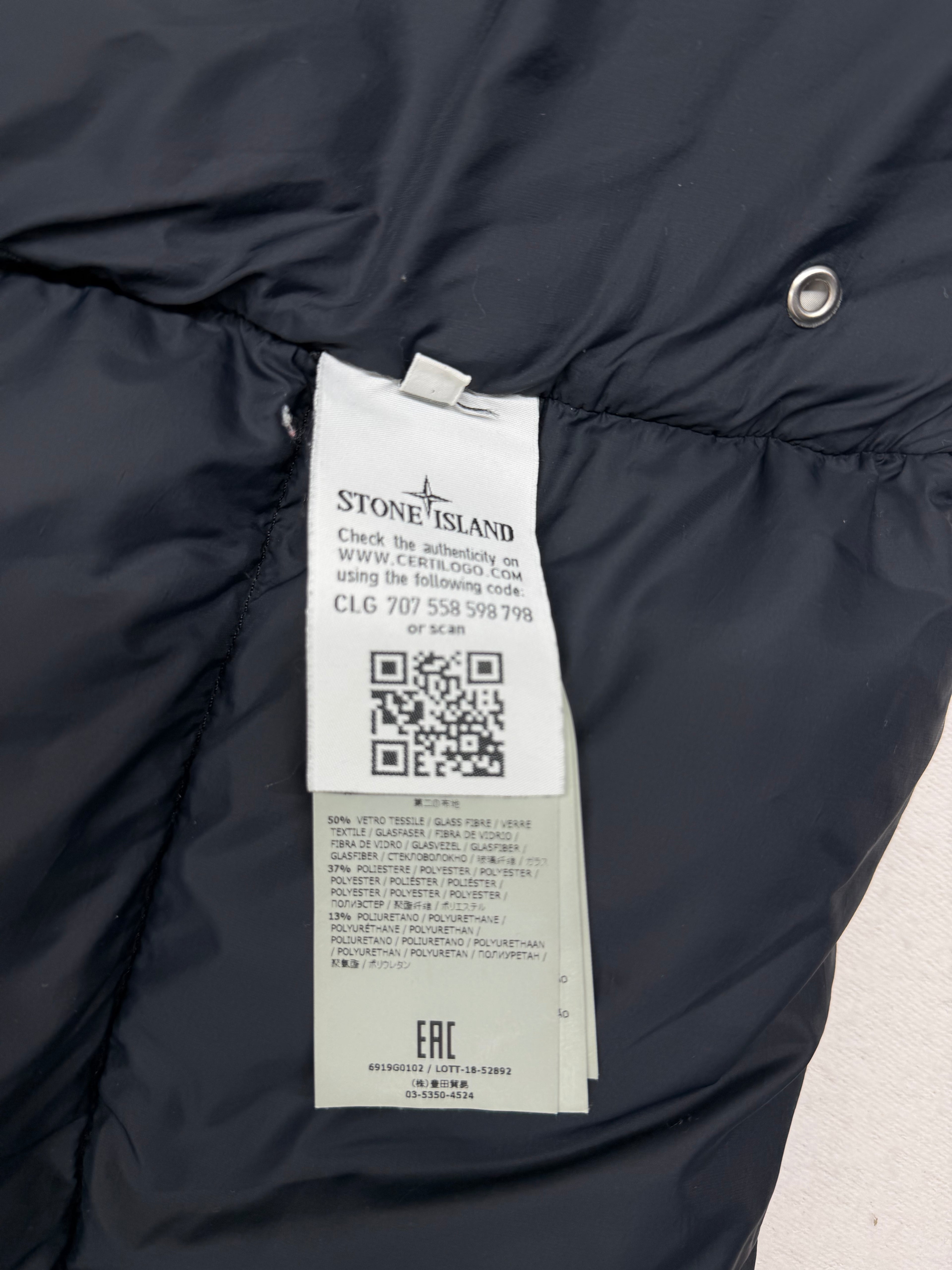Stone Island Shadow Project Naslan Light Down Vest - Large