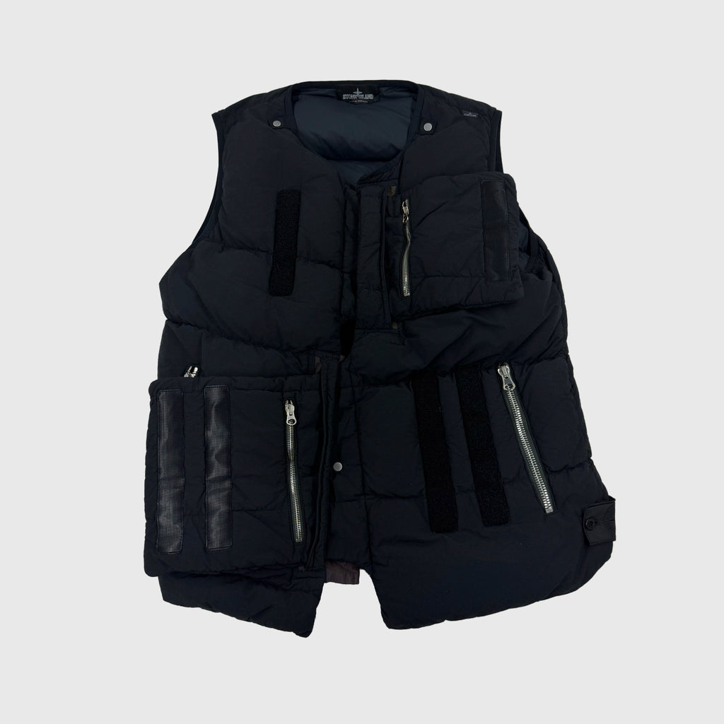 Stone Island Shadow Project Naslan Light Down Vest - Large