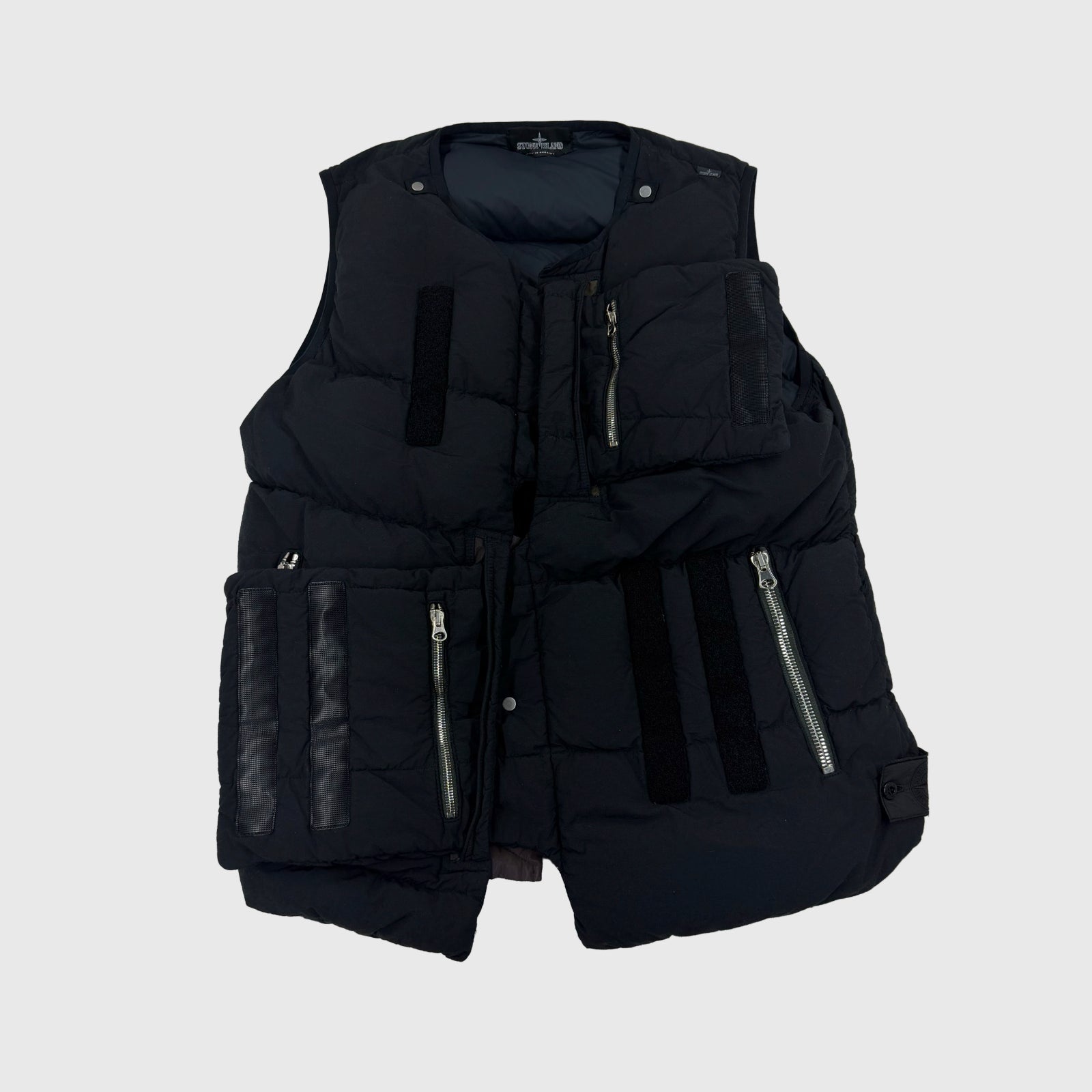 Stone Island Shadow Project Naslan Light Down Vest - Large