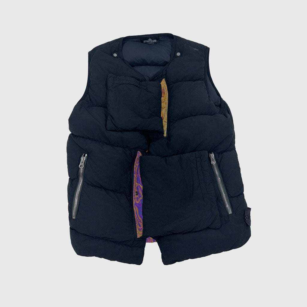 Stone Island Shadow Project Naslan Light Down Vest - Large