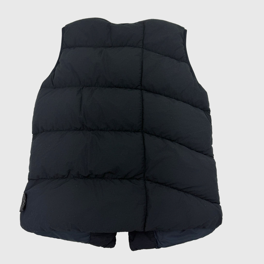 Stone Island Shadow Project Naslan Light Down Vest Black Size Large - front view