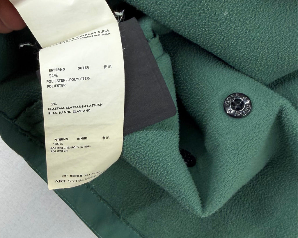 Stone Island Soft Shell-R Jacket Green Size Large - photo 10 view