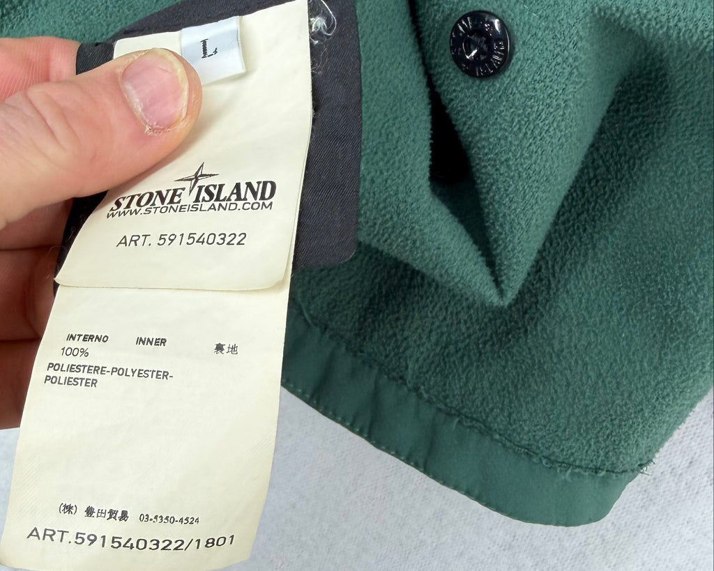 Stone Island Soft Shell-R Jacket Green Size Large - photo 11 view