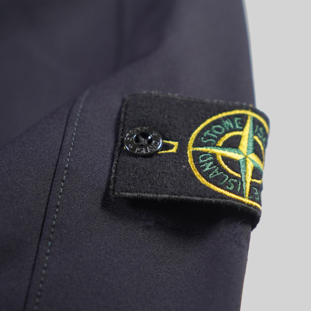 Stone Island Navy Soft Shell Jacket
