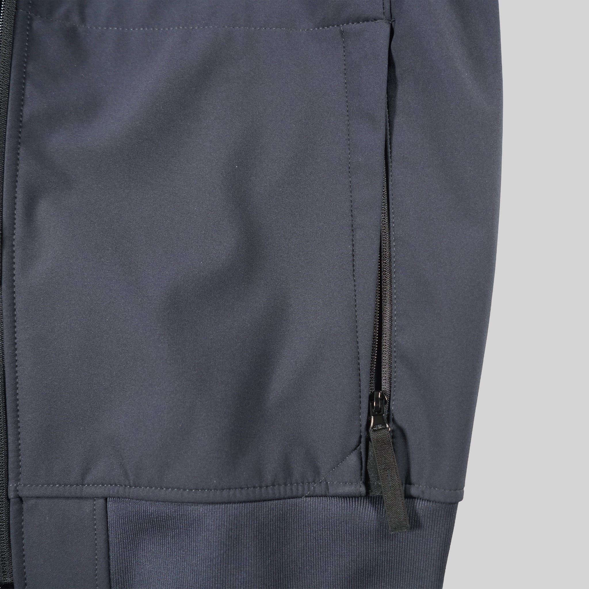 Stone Island Navy Light Soft Shell-R_E.Dye ®Technology In Recycled Polyester Jacket