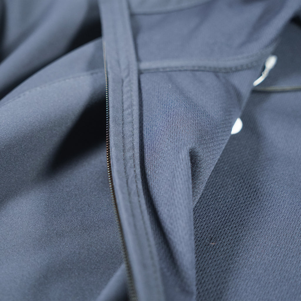 Stone Island Navy Light Soft Shell-R_E.Dye ®Technology In Recycled Polyester Jacket